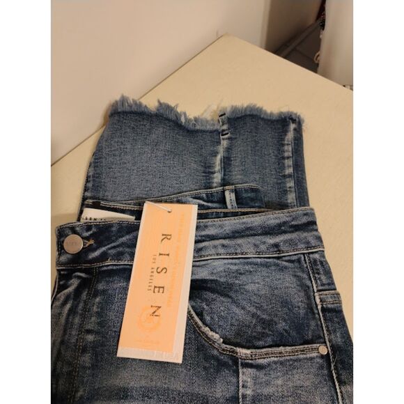 NWT...Risen Los Angeles High Rise Jeans with Flare Legs 2XL - Picture 16 of 16